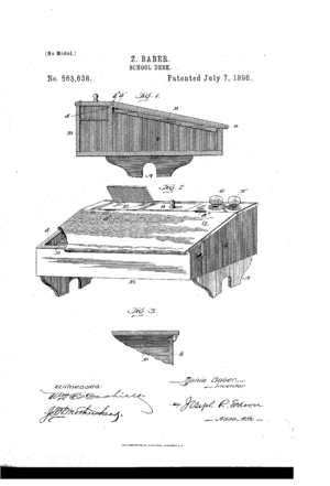 School Desk Design