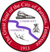 Official seal of Parsons, Tennessee