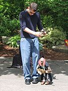 Seattle Center puppeteer