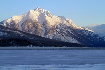 Sunrise on Lake McDonald (5431843828).jpg