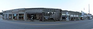 Downtown Tenino, along Sussex Ave., 2011