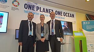 The UN Ocean Conférence - NEW YORK - June 2017 - Eric BANEL , Sophie-Dorothée DURON