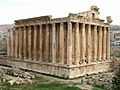 Bacchus temple in Baalbek