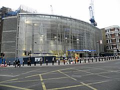 Blackfriars tube stn and Thameslink northern entrance 2012.JPG