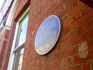 Blestium plaque, Monmouth - December 2013.jpg