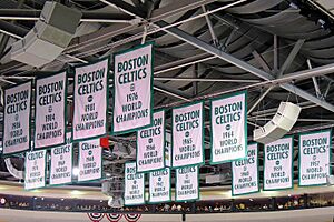 BostonCelticsChampionshipBanners