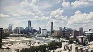 Partial view of North Buckhead skyline looking North West