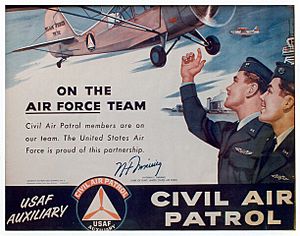 CAP On the Air Force Team poster