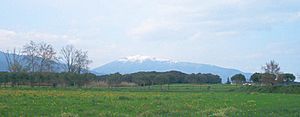 Montseny seen from Cardedeu