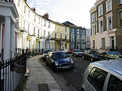 Chalcot Crescent, near Primrose Hill - geograph.org.uk - 527098