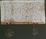 Charter of Paul I Šubić, 1305
