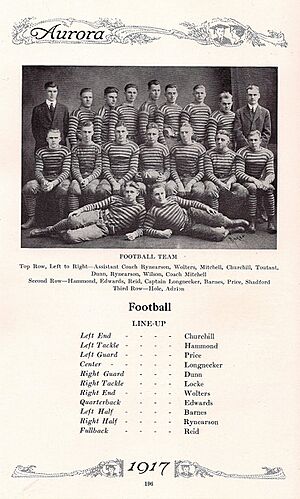 EMU football 1917