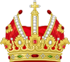 Heraldic Imperial Crown (Gules Mitre).svg