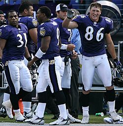 Jamal Lewis, Steve McNair, and Todd Heap