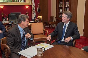 Joe Manchin and Brett Kavanaugh