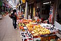 Korea-Gyeongju-Seongdong Market-Fruit shop-01