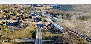 Wis-23 & Wis-154 junction in town