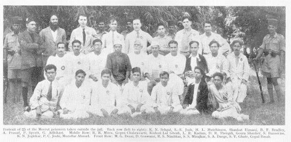 Meerut prisoners outside the jail