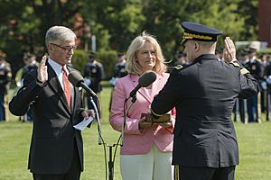 Milley Takes Oath as CSA