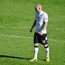 Mladen Petrić Fulham v Arsenal