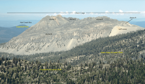 NPS Six Rhyodacite Lava Domes of Chaos Crags