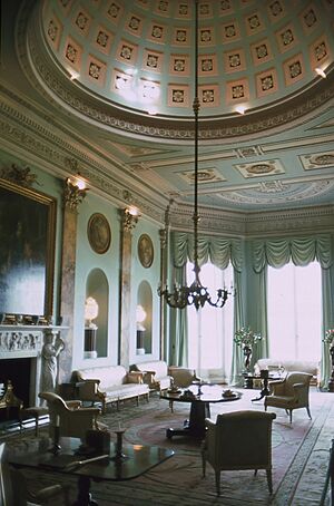 Powderham Castle Music Room 01