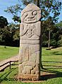 San Agustín Archaeological Park statue