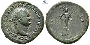 Sestertius from Titus