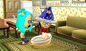 TomodachiLifeGameplayHusbandwifebaby