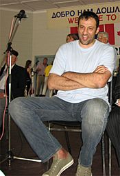 Vlade Divac by Djuradj Vujcic