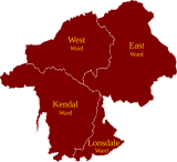 Wards of Westmorland