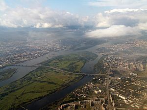 Aerial view of Krasnoyarsk 1