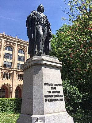 Benjamin Thompson English garden Munich