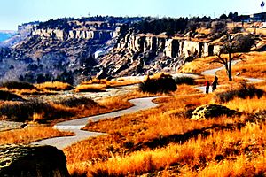 Billings, Montana-Swords Park Trail