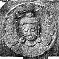 Bodh Gaya medallion devotee