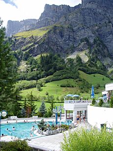 Burgerbad thermal baths, Leukerbad