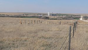 George Washington Carver homestead site, south of Beeler (2015)