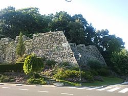 One of the walls of Fortress