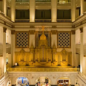 Detail of Wanamaker Organ