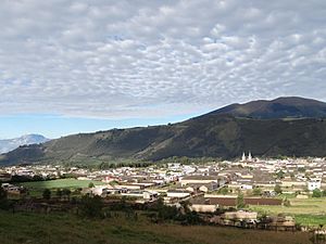 Panoramic view of El Angel