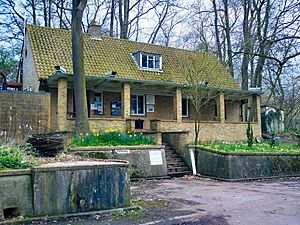 Entrance to Kelvedon Hatch Nuclear Bunker