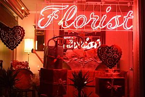 FLORIST (neon sign)