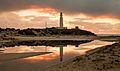 Faro de Trafalgar al atardecer