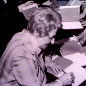 Irene Lieblich signing.jpg