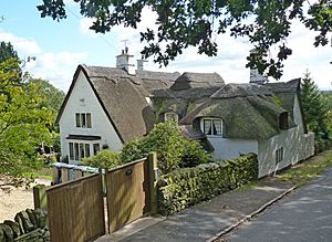 Lea Cottage, Ulverscroft, Leicestershire from Lea Lane