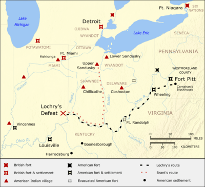 Lochry defeat map