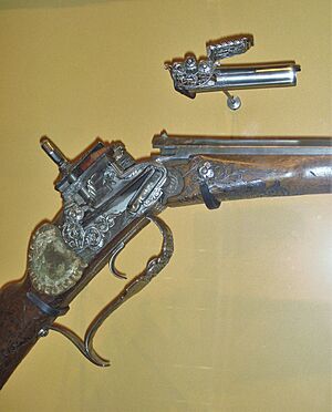 Mechanism for 1715 breech loading firearm