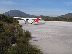 Melaleuca Airstrip SW Tas