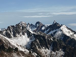 Mount Misch from Green Mountain