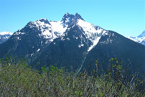 Mount Sefrit, NW aspect